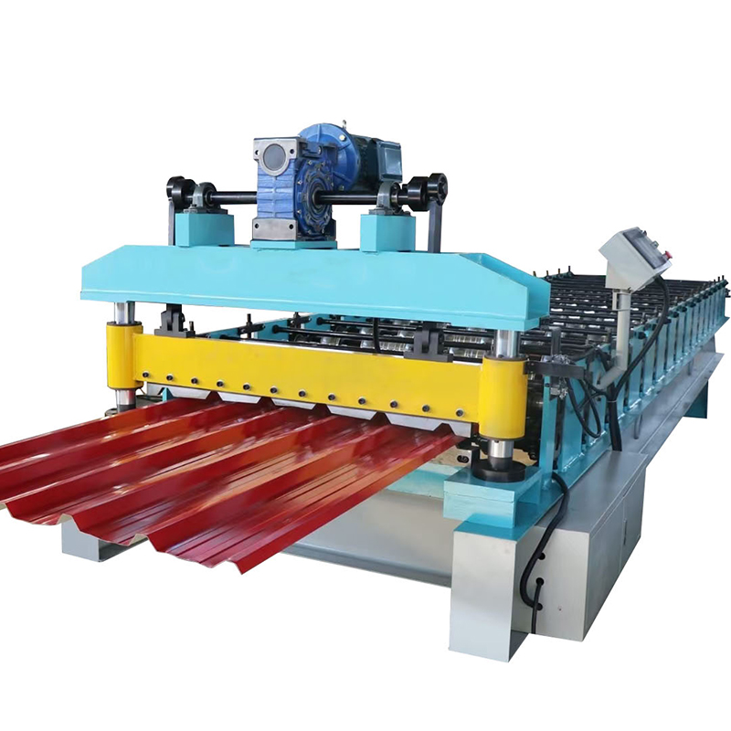 lBR roof sheet forming machine