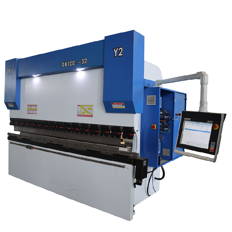 Steel plate bending machine