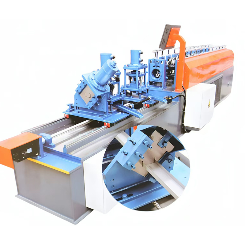 Automatic metal stud track roller forming machine